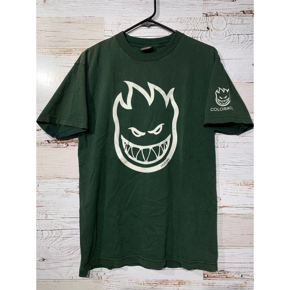 Spitfire Colorado Green Shirt Vintage USA Tag Medium